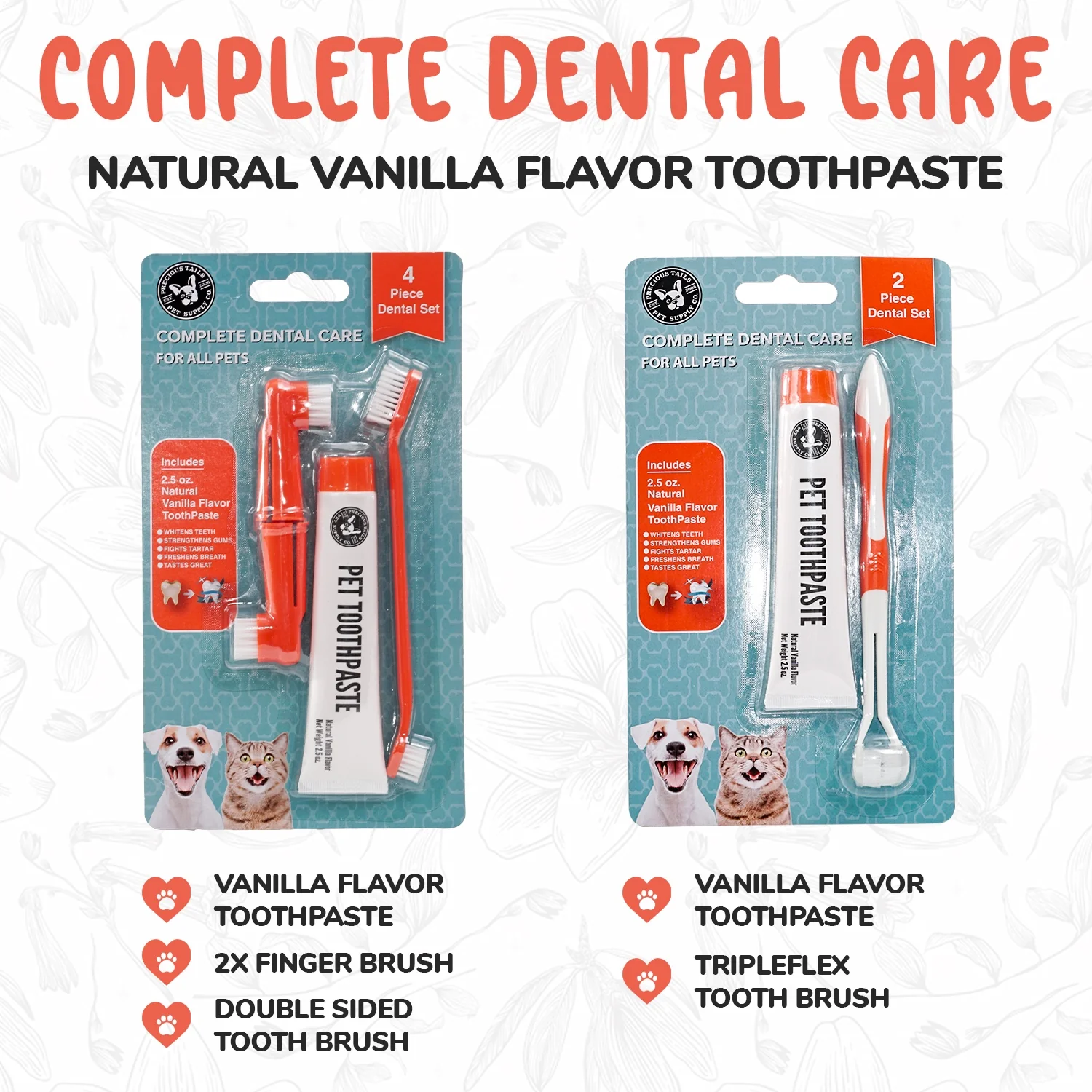 2 Piece Complete Dental Set | Pet Supplies | E-International Market 4 2 Piece Complete Dental Set | Pet Supplies | E-International Market 4